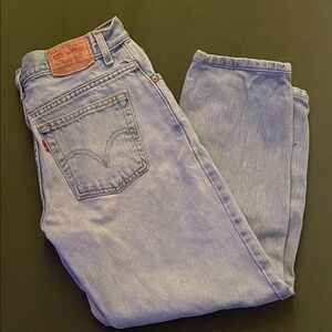 Levi's Light Wash Mom Jeans